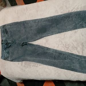 MNG Basics Distressed or Acid washed jeans size 8